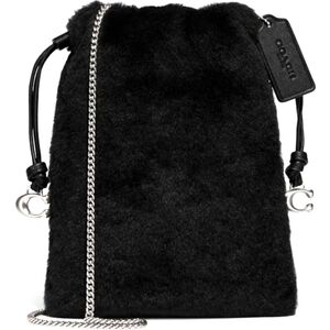 Coach Black Shearling Bag